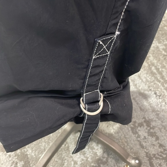 Cotton Ginny stylish black white stitching 2 piece suit.  13 P pants L blazer - Picture 9 of 17